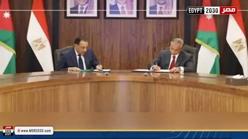 مدبولي ونظيره الأردني