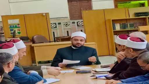 أمين عام «الشئون الإسلامية» يتفقد مكتبة مخطوطات السيدة زينب ويتابع مشروع الرقمنة تمهيدًا لإعادة فتحها للباحث