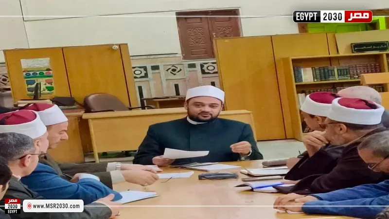 أمين عام الشئون الإسلامية يتفقد مكتبة مخطوطات السيدة زينب