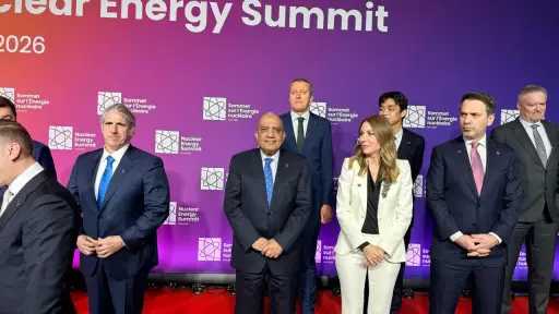 وزير الكهرباء يلقي كلمة مصر أمام القمة العالمية للطاقة النووية المنعقدة بالعاصمة الفرنسية باريس