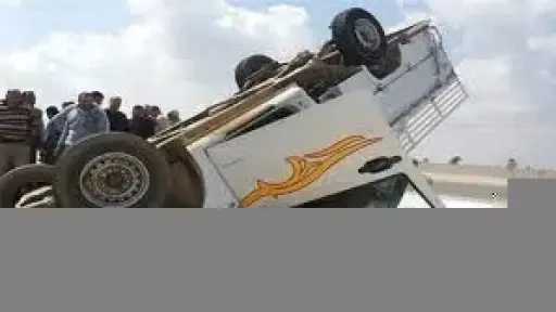 إصابة 9 أشخاص في انقلاب سيارة ربع نقل داخل ترعة بقنا