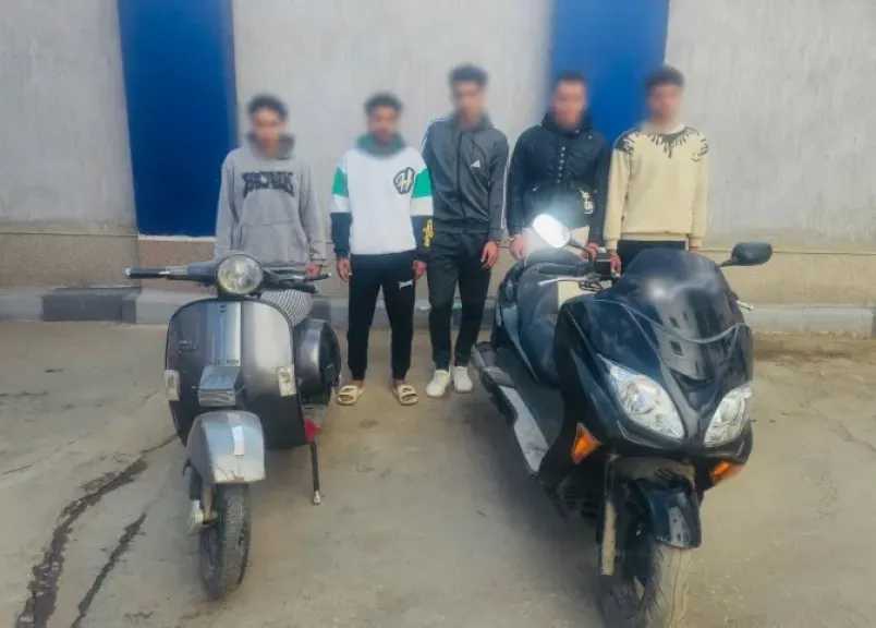 إحراق محل بالغربية بسبب خلاف شخصي.. ضبط 5 متهمين