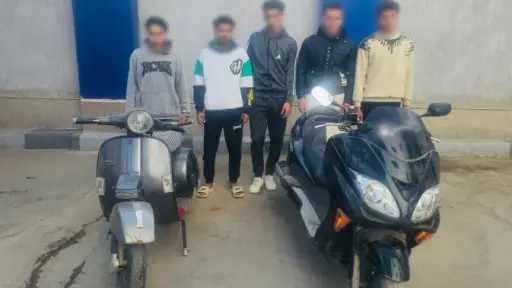 إحراق محل بالغربية بسبب خلاف شخصي.. ضبط 5 متهمين