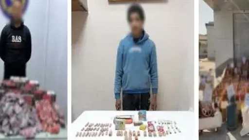 ضبط 2 مليون قطعة ألعاب نارية في حملة مواجهة الصواريخ