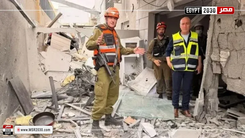 إيران تقصف إيلات بالذخائر العنقودية.. تضرر 7 مواقع وإصابة 3 أشخاص