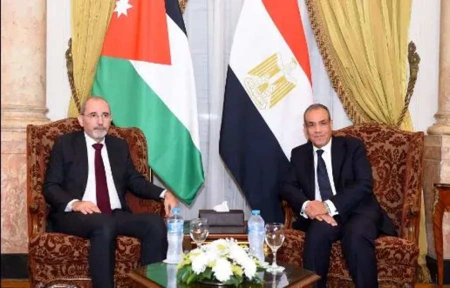 وزير الخارجية ونظيره الأردني