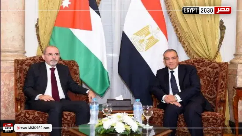 وزير الخارجية ونظيره الأردني