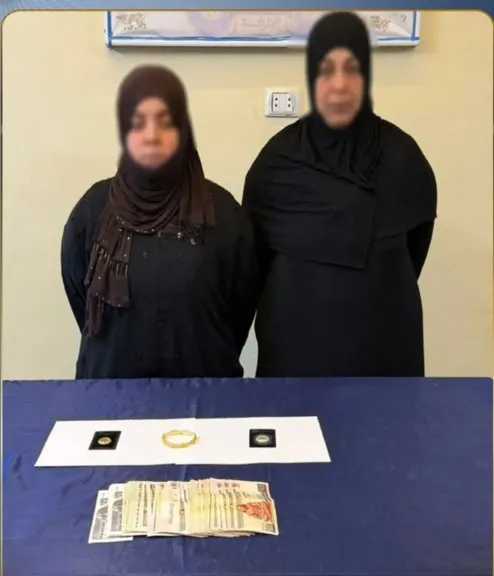 القبض على سيدتين لسرقة مكافأة نهاية خدمة مسن ببولاق الدكرور