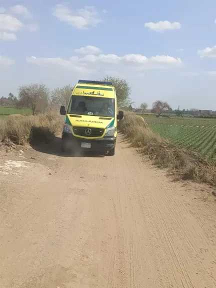 إصابة 7 عمال إثر انقلاب سيارة نصف نقل بكفر الزيات فى الغربية