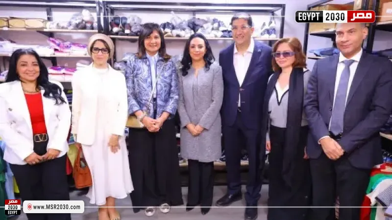 وزيرة التضامن تفتتح المقر الجديد لمؤسسة راعي مصر للتنمية