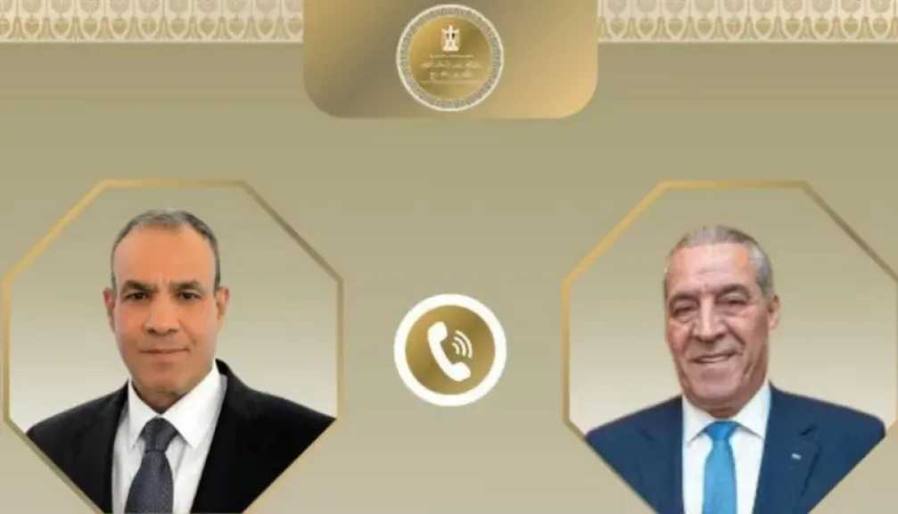 وزير الخارجية يبحث مع نائب الرئيس الفلسطيني تطورات الأوضاع بالأراضي المحتلة