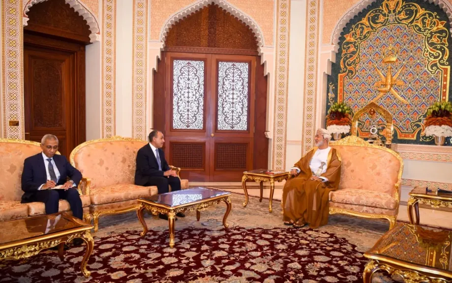 لقاء وزير الخارجية وسلطان عمان