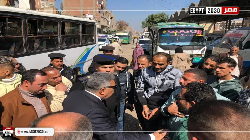 جانب من جولة المحافظ