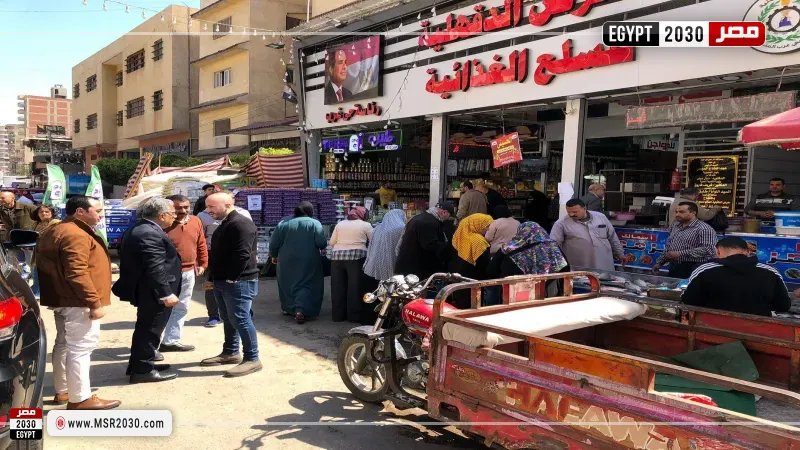 جانب من جولة محافظ الدقهلية