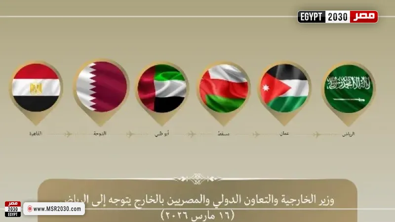 وزير الخارجية في الرياض لتأكيد تضامن مصر مع السعودية