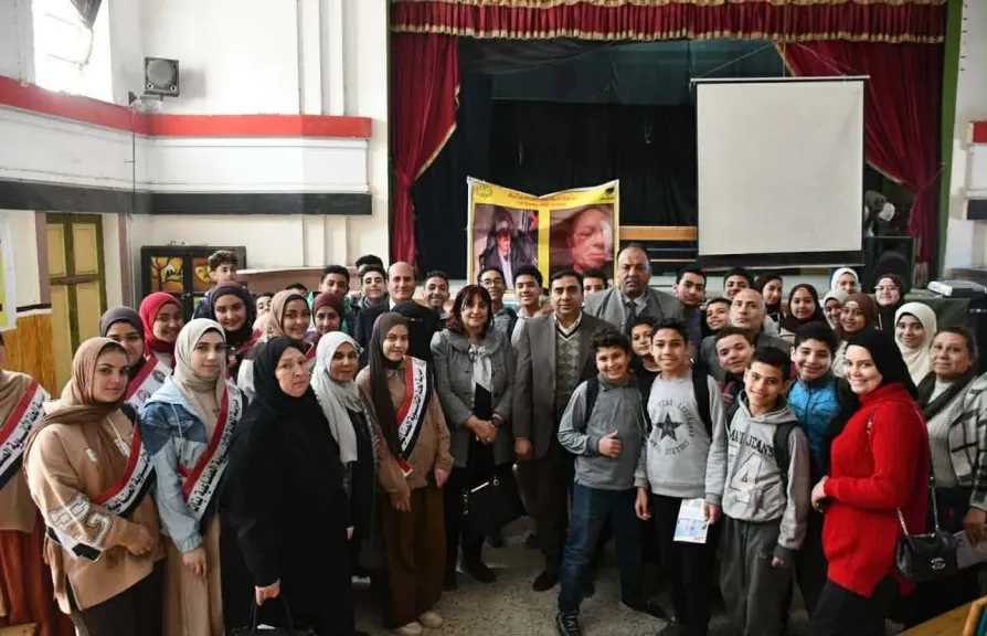 السكة الحديد تنظم ندوة توعية لطلبة مدارس المحلة الكبرى لتعزيز أخلاقيات التعامل مع المرافق العامة