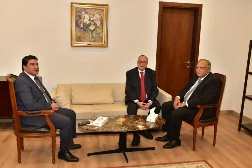 السفير أحمد إيهاب جمال الدين يتسلم رئاسة القومي لحقوق الإنسان