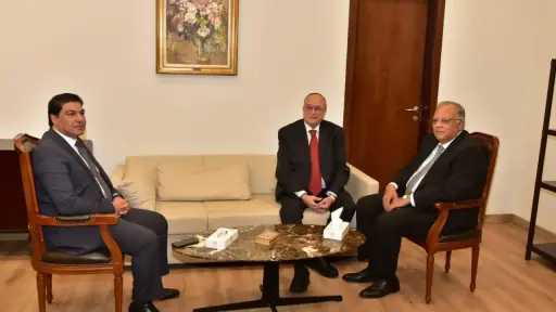 السفير أحمد إيهاب جمال الدين يتسلم رئاسة القومي لحقوق الإنسان