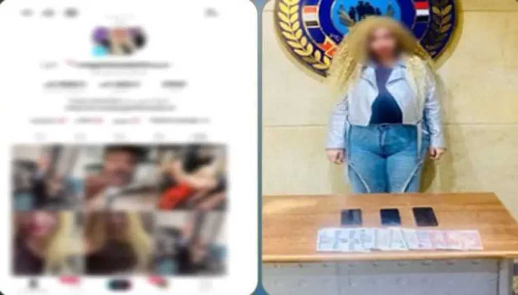 ضبط التيك توكر إنجي حمادة بالقاهرة لنشرها فيديوهات خادشة للحياء