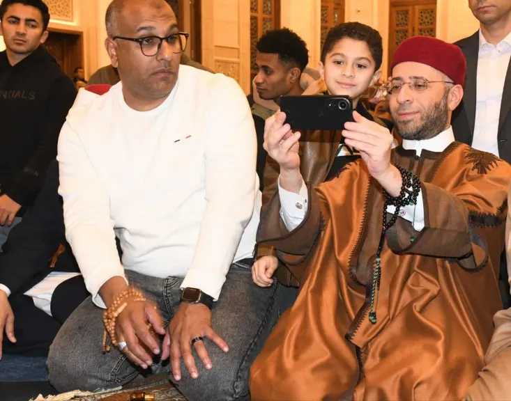 وزير الأوقاف يشهد صلاة التهجد بمسجد العلي العظيم بألماظة