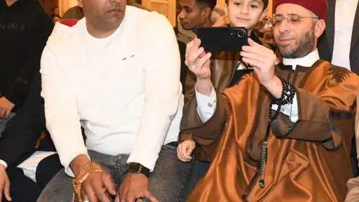 وزير الأوقاف يشهد صلاة التهجد بمسجد العلي العظيم بألماظة