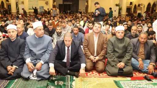 بالإنابة عن محافظ بني سويف.. السكرتير العام يشهد احتفال الأوقاف بليلة السابع والعشرين من رمضان