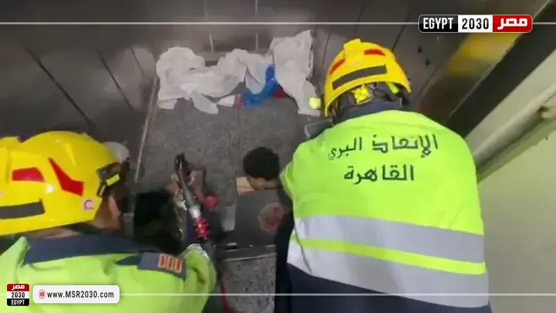 الأجهزة الأمنية بالقاهرة تنقذ شخصًا احتجز داخل مصعد