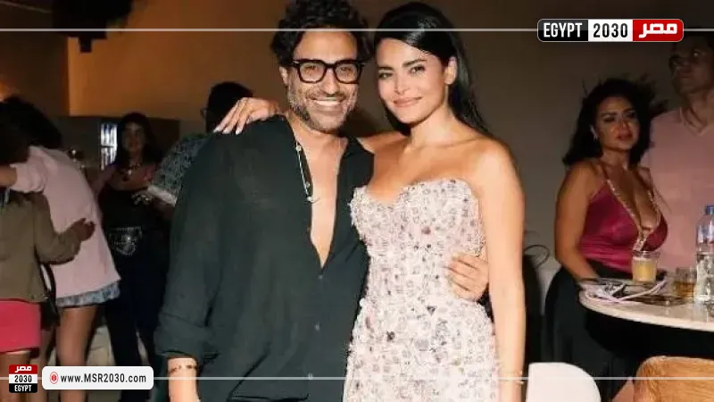 أحمد فهمي وأسماء جلال 