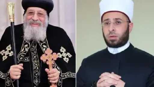 وزير الأوقاف يتلقى تهنئة البابا تواضروس الثاني بعيد الفطر ويؤكد اعتزازه بروح الوحدة الوطنية