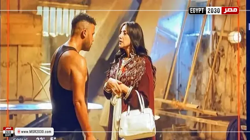 زمزم وحمزة في مسلسل الكينج 