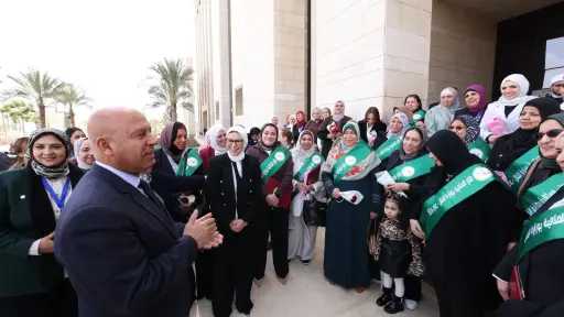 الفريق كامل الوزير يكرم الأمهات المثاليات في وزارة النقل لعام 2026 ”صور”