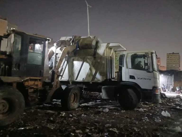 رفع 1400 طن مخلفات في بولاق الدكرور والهرم ضمن حملات نظافة مكثفة بالجيزة