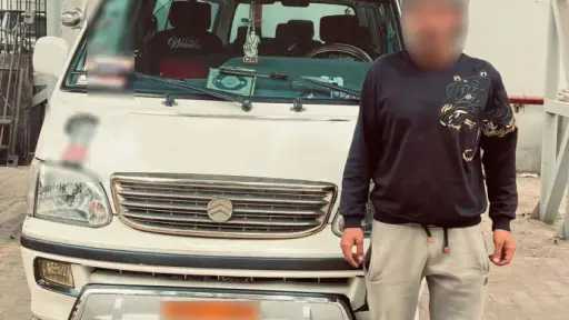 ضبط سائق ميكروباص بسوهاج لتعديه على مواطن بسبب خلاف مروري