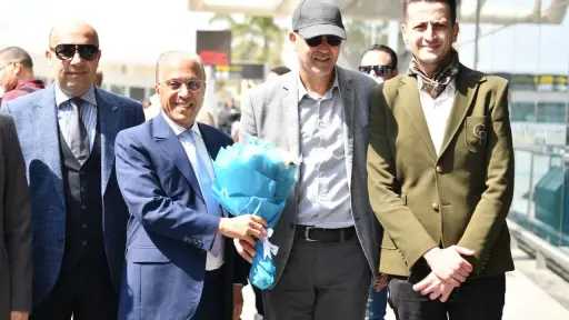 استقبال مميز من بيراميدز لبعثة الجيش الملكي قبل مواجهة دوري أبطال إفريقيا