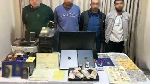 القبض على تشكيل عصابى لتزوير الهويات البحرية فى دمياط