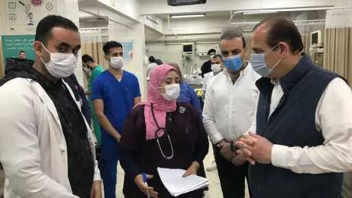 نائب وزير الصحة يتفقد منشآت طبية في الجيزة... نائب وزير الصحة يتفقد منشآت طبية في الجيزة والقليوبية لتأمين احتفالات عيد الفطر