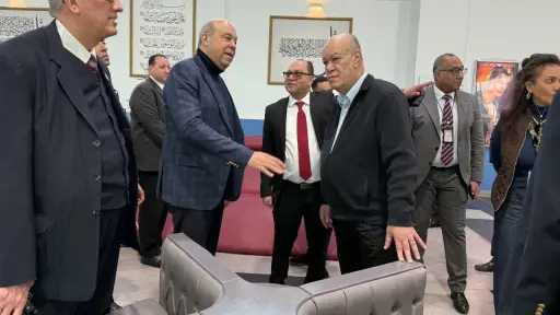 وزير الطيران يتفقد مطار القاهرة في أول أيام... وزير الطيران يتفقد مطار القاهرة في أول أيام العيد ويعلن رفع درجة الاستعداد بالمطارات