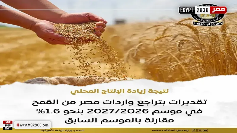 القمح في مصر