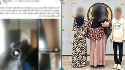 القبض على سيدة ونجليها لتعديهم على امرأة بالعبور