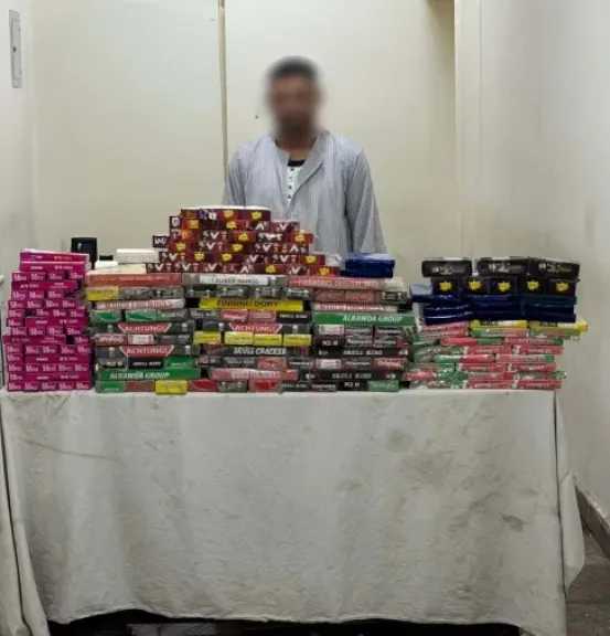 ضبط 1.5 مليون قطعة ألعاب نارية خلال حملات أمنية موسعة