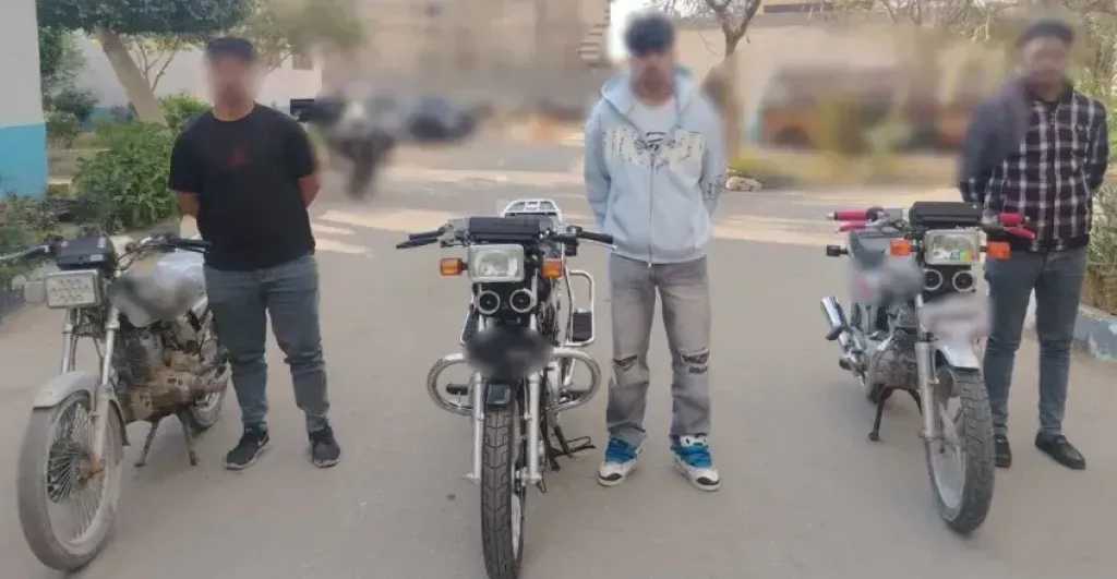 ضبط 253 مخالفة لقائدي الدراجات النارية لعدم ارتداء الخوذة