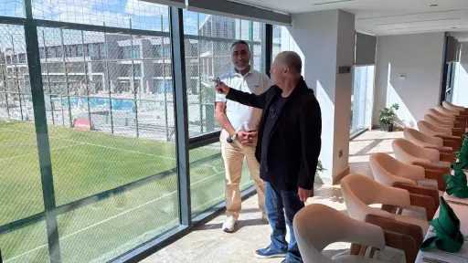 أبو ريدة يتابع التجهيزات النهائية لاستقبال المنتخب الوطني بمركز المنتخبات