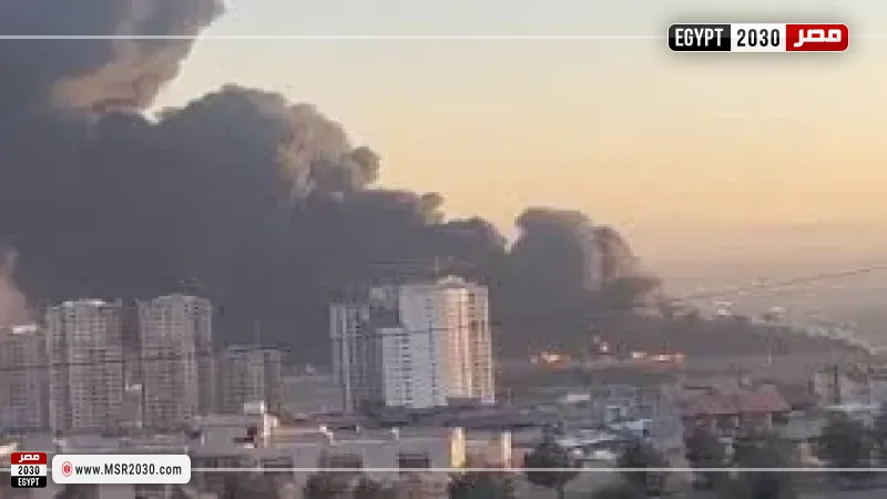 غارات على طهران