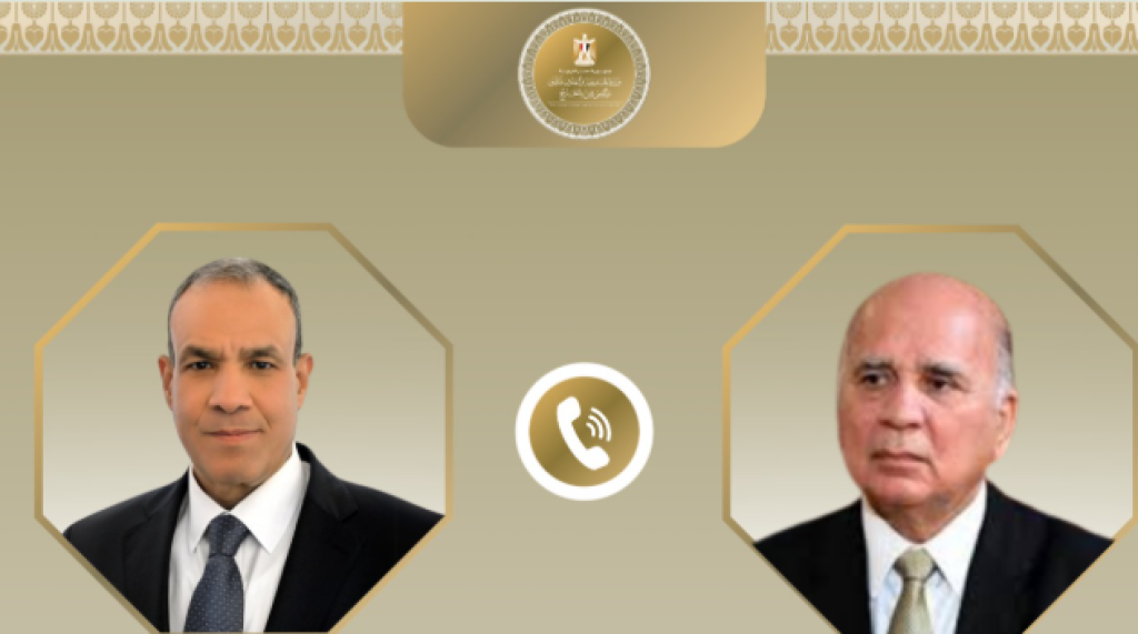 وزير الخارجية ونظيره العراقي