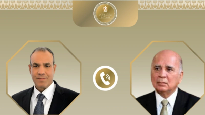 وزير الخارجية ونظيره العراقي