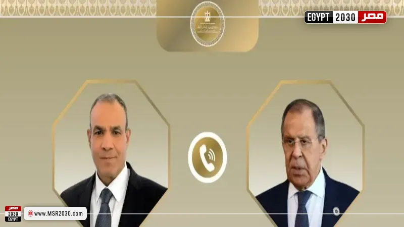 وزير الخارجية يبحث هاتفيا مع نظيره الروسي جهود خفض التصعيد بالإقليم