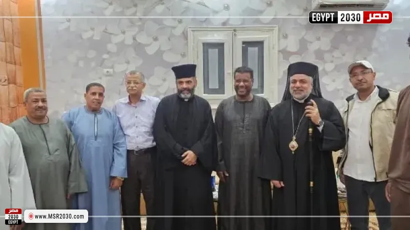 الأنبا عمانوئيل يهنئ عضو مجلس النواب عن دائرة مركز وبندر الأقصر بعيد الفطر