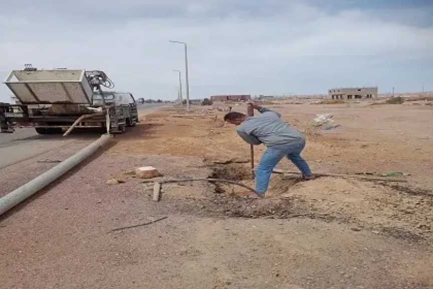 تنفيذا لتوجيهات محافظ البحر الأحمر.. رأس غارب تواصل تطوير منظومة الإنارة العامة