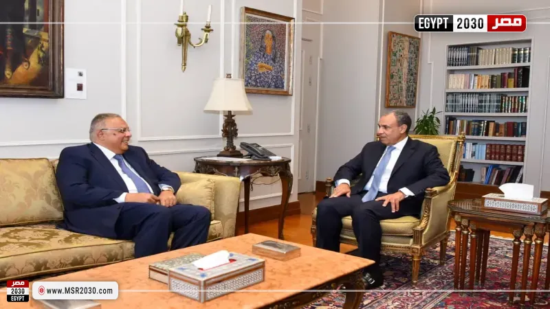 وزير الخارجية يستقبل رئيس المجلس القومى لحقوق الإنسان