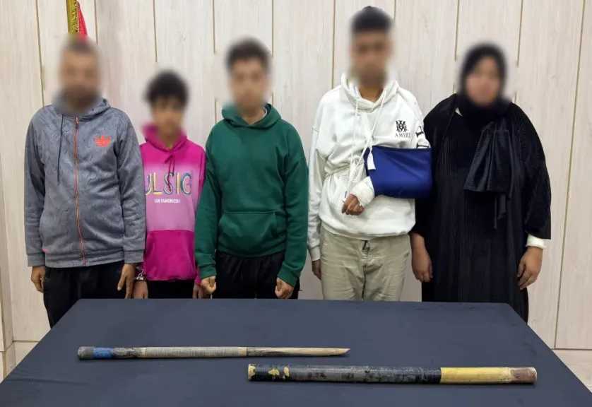 ضبط 3 أشخاص تعدوا على سيدة وشقيقها بمنطقة المعصرة